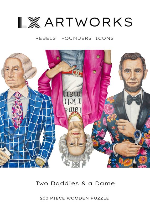 Hardwood Puzzles | Two Daddies and a Dame