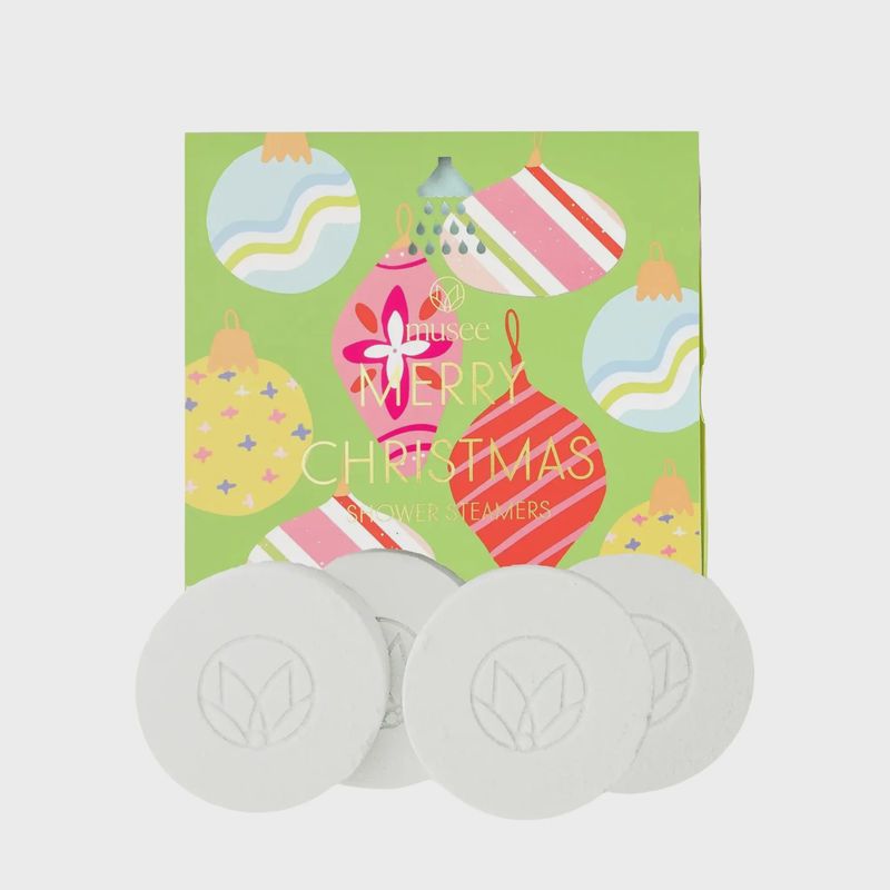 Merry Christmas Shower Steamers | Set of 4