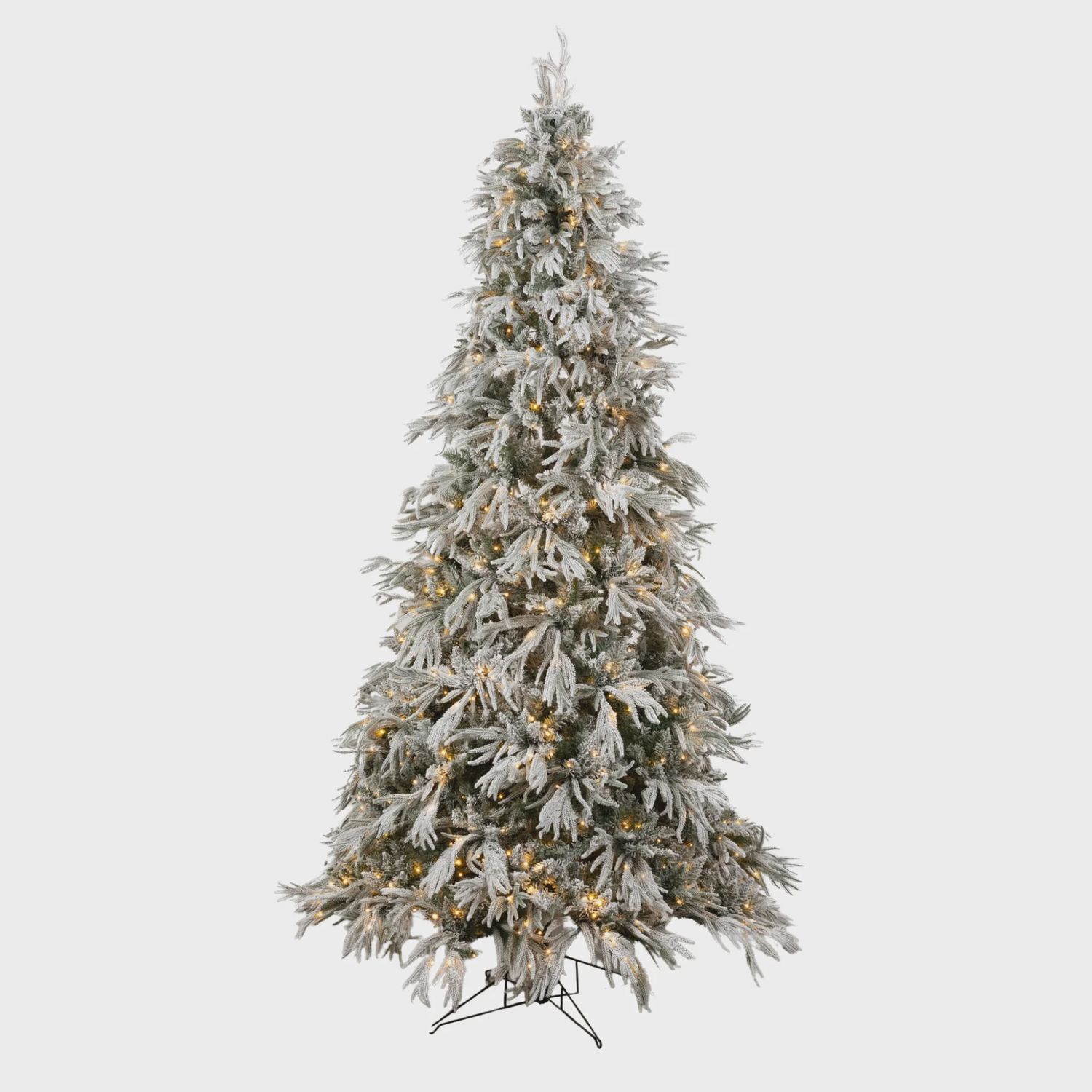 4&#39; LED Flocked Tree