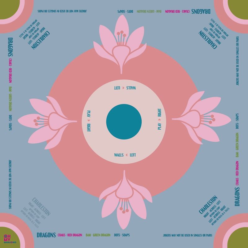 La Fete Mahjong Mat - No Bag