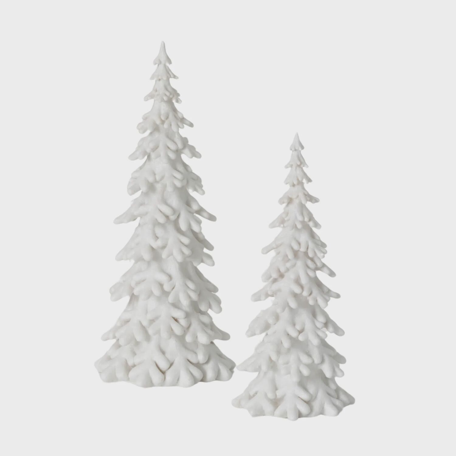 Snow Covered Decorative Pine Tree | 2 Sizes