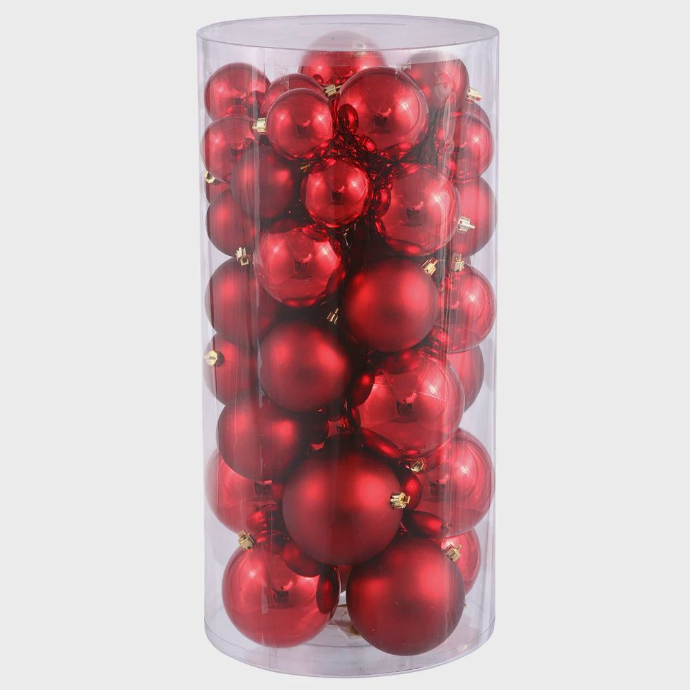 2.4&quot;-3&quot;-4&quot; Red Ornament | 2 Options