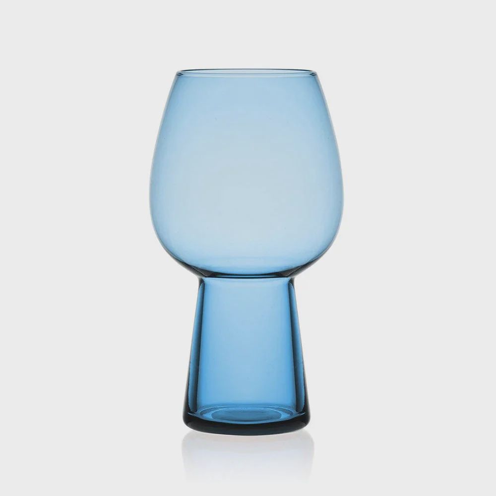 Phoebe Beer Glass | Blue