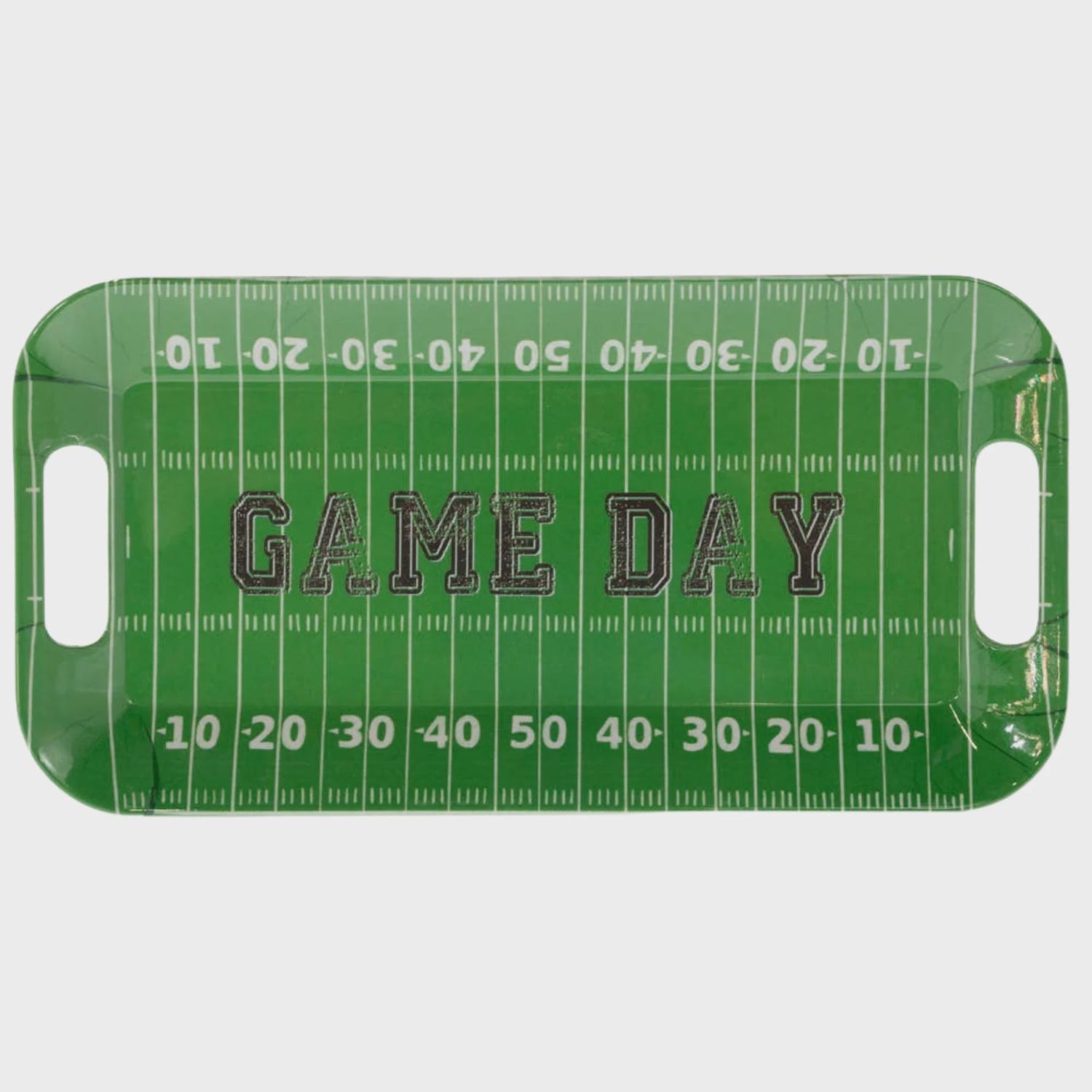 Game Day Football Melamine Tray - 15&quot;