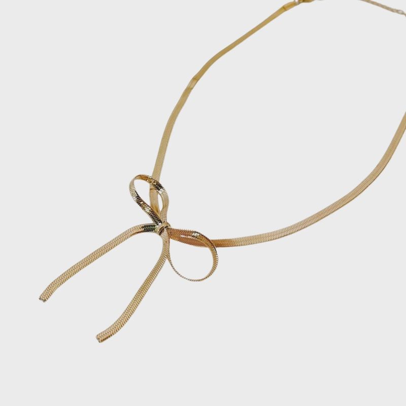 Blair Bow Necklace