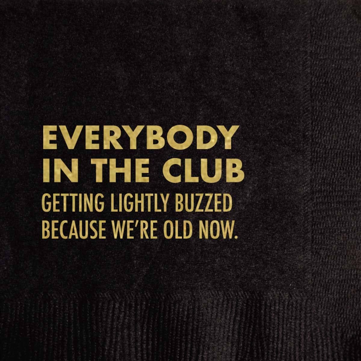 In The Club Cocktail Napkin