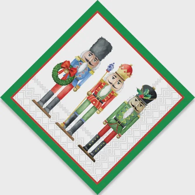 Nutcrackers Cocktail Napkins