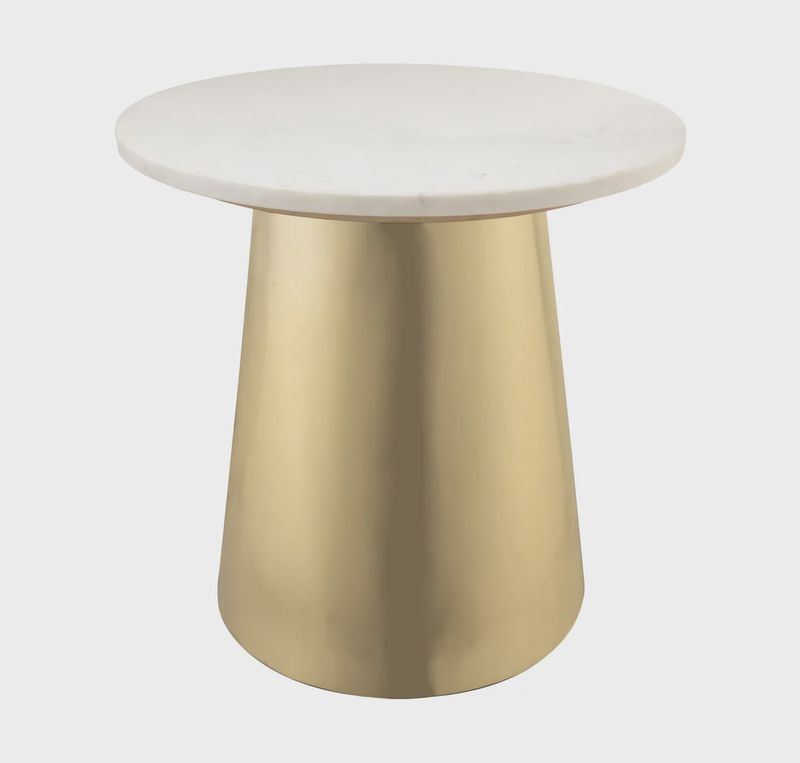 Bleeker Marble Side Table