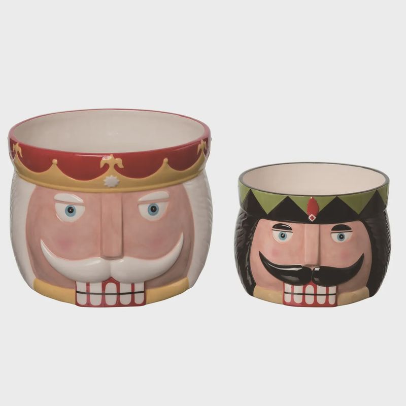 Christmas Nutcracker Snack Bowls- 2 Options