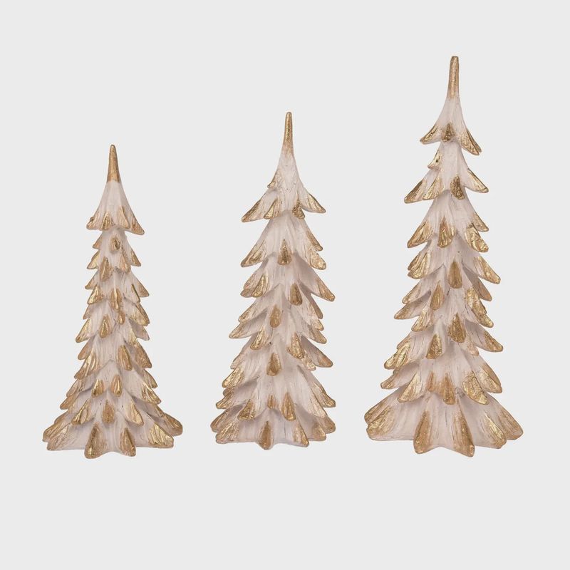 Elegant Resin Tree Figurines- 3 Sizes