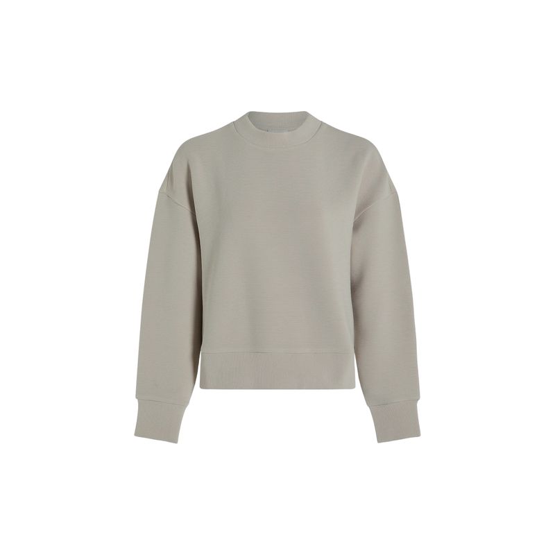Addelyn Sweat Top | Silver Grey