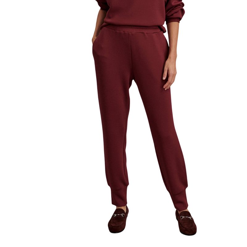 The Slim Cuff Pant 27.5&quot; | Maroon