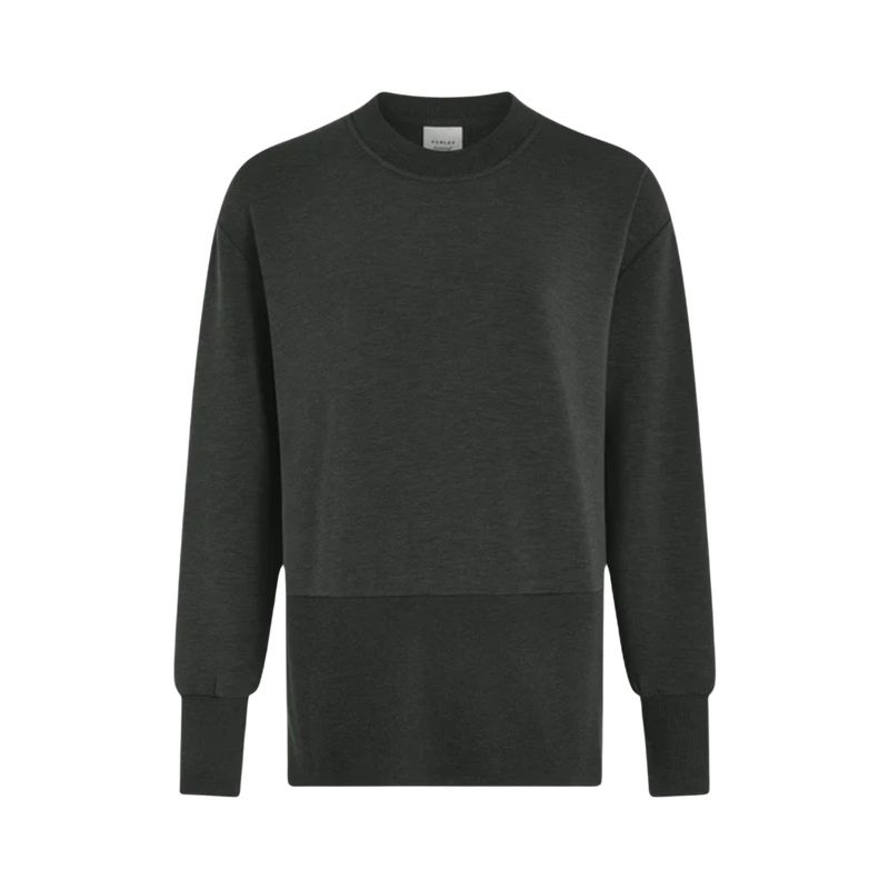 Lowry Sweat Top | Olive Marl
