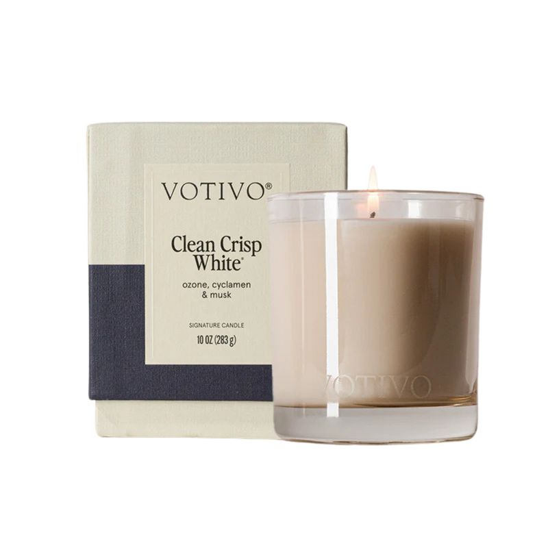 Clean Crisp White Candle | 10oz