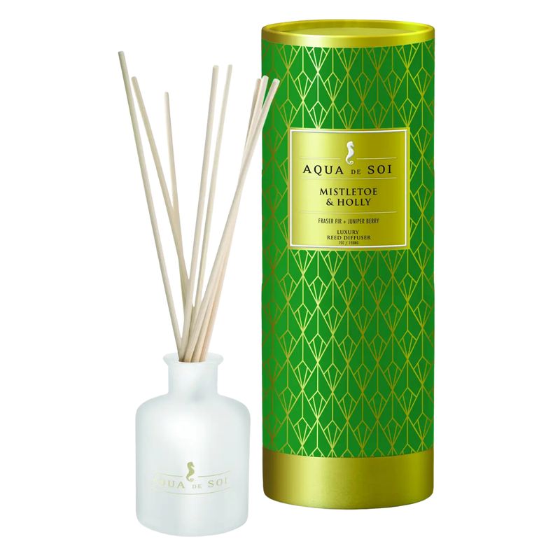 Mistletoe &amp; Holly 7oz Holiday Reed Diffuser