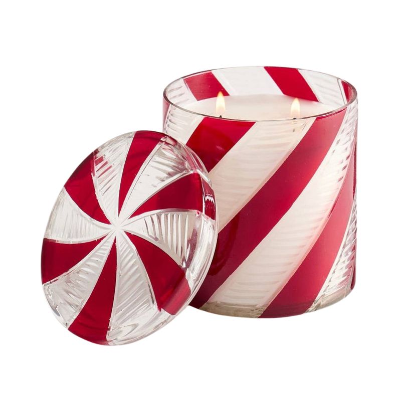Peppermint Twist Large 16oz Holiday Candle