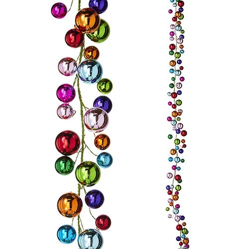6&#39; Multicolor Ball Garland
