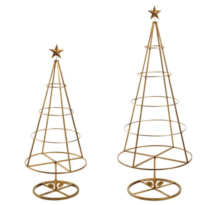 Gold Frame Decorative Tabletop Tree | 2 Sizes