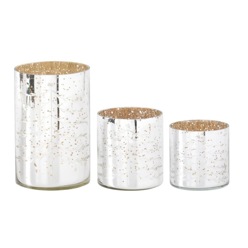 Mercury Glass Candleholders | 3 Sizes
