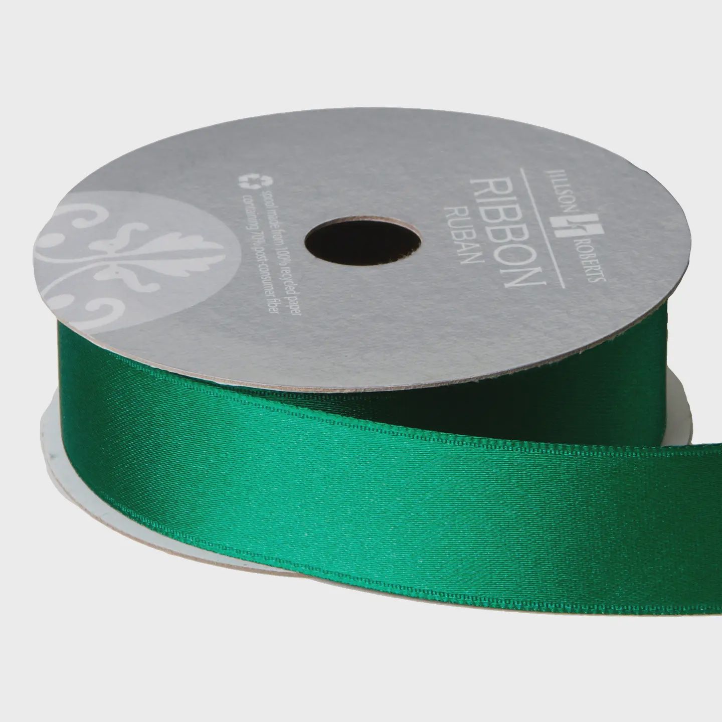 1&quot; Satin Hunter Ribbon | 10 Yards