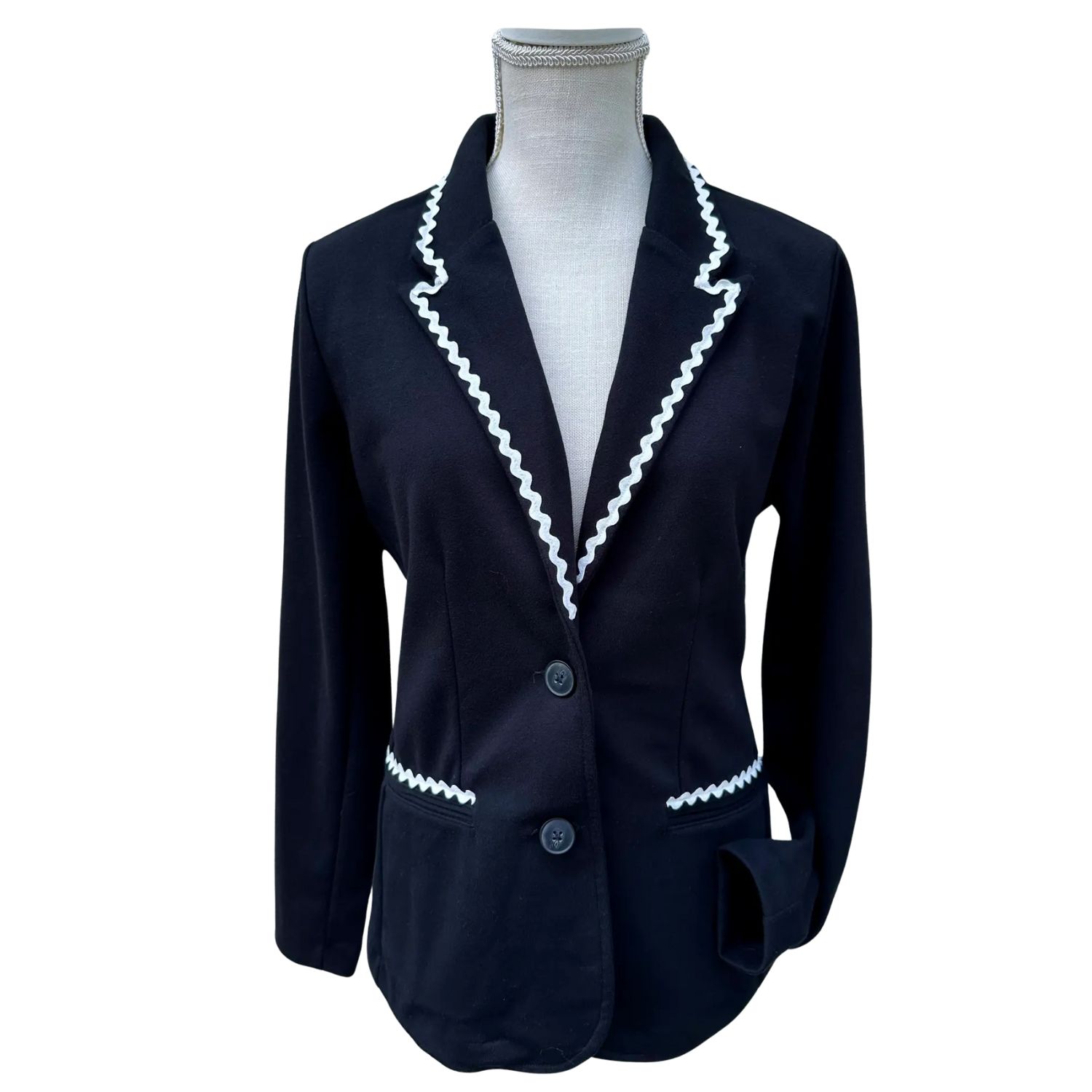Dolly Ric Rac Knit Blazer