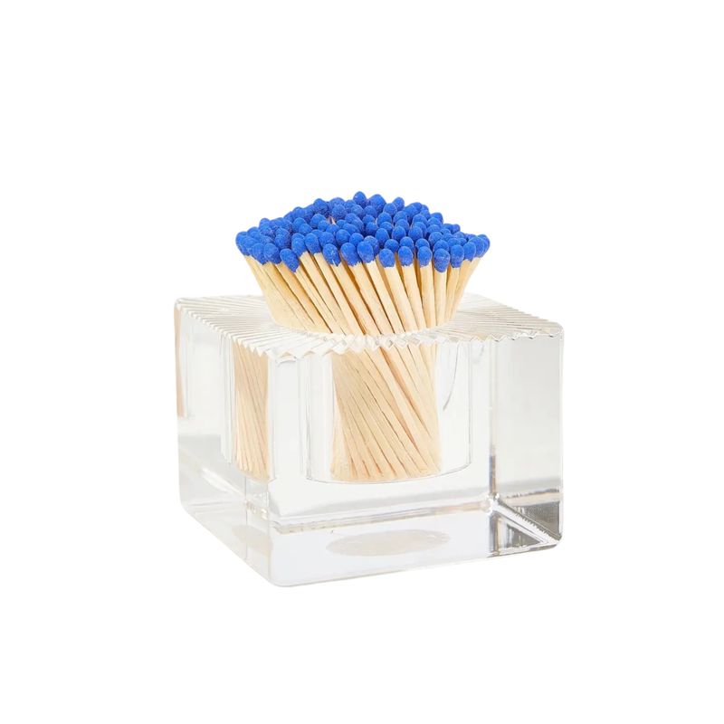 Square Match Striker | Royal Blue Matches