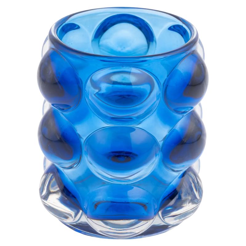Lucia Hobnail Votive- Cobalt