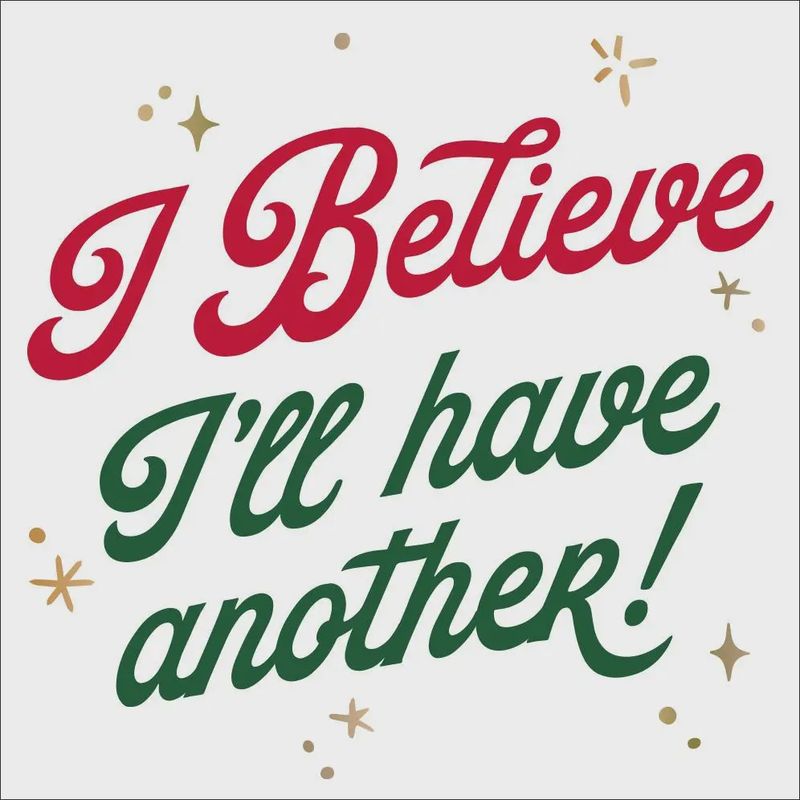 Funny Christmas Cocktail Napkins | Have Another