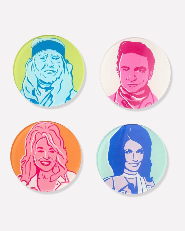 Country Legends Coasters | 4 Styles