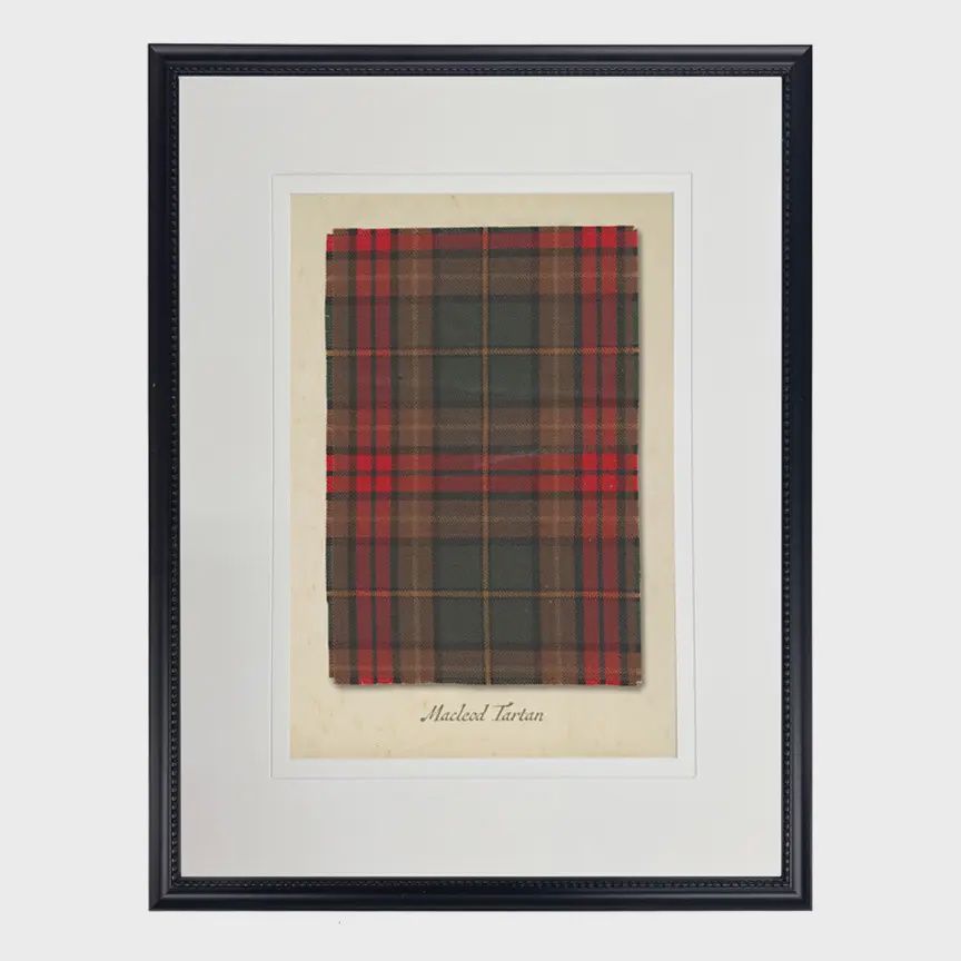 16 x 20 Macleod Tartan Plaid Art