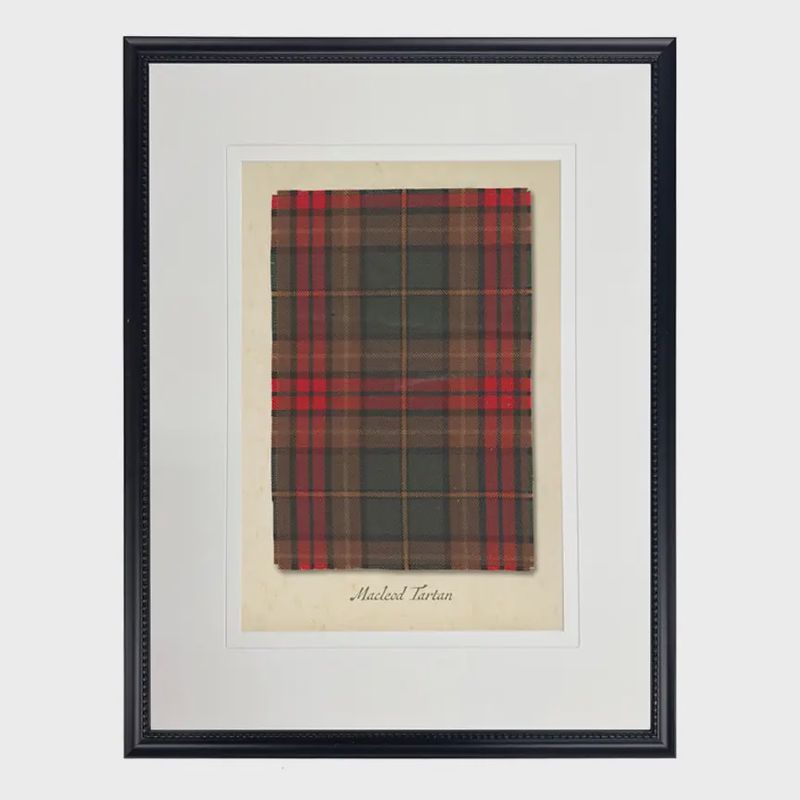 16 x 20 Macleod Tartan Plaid Art