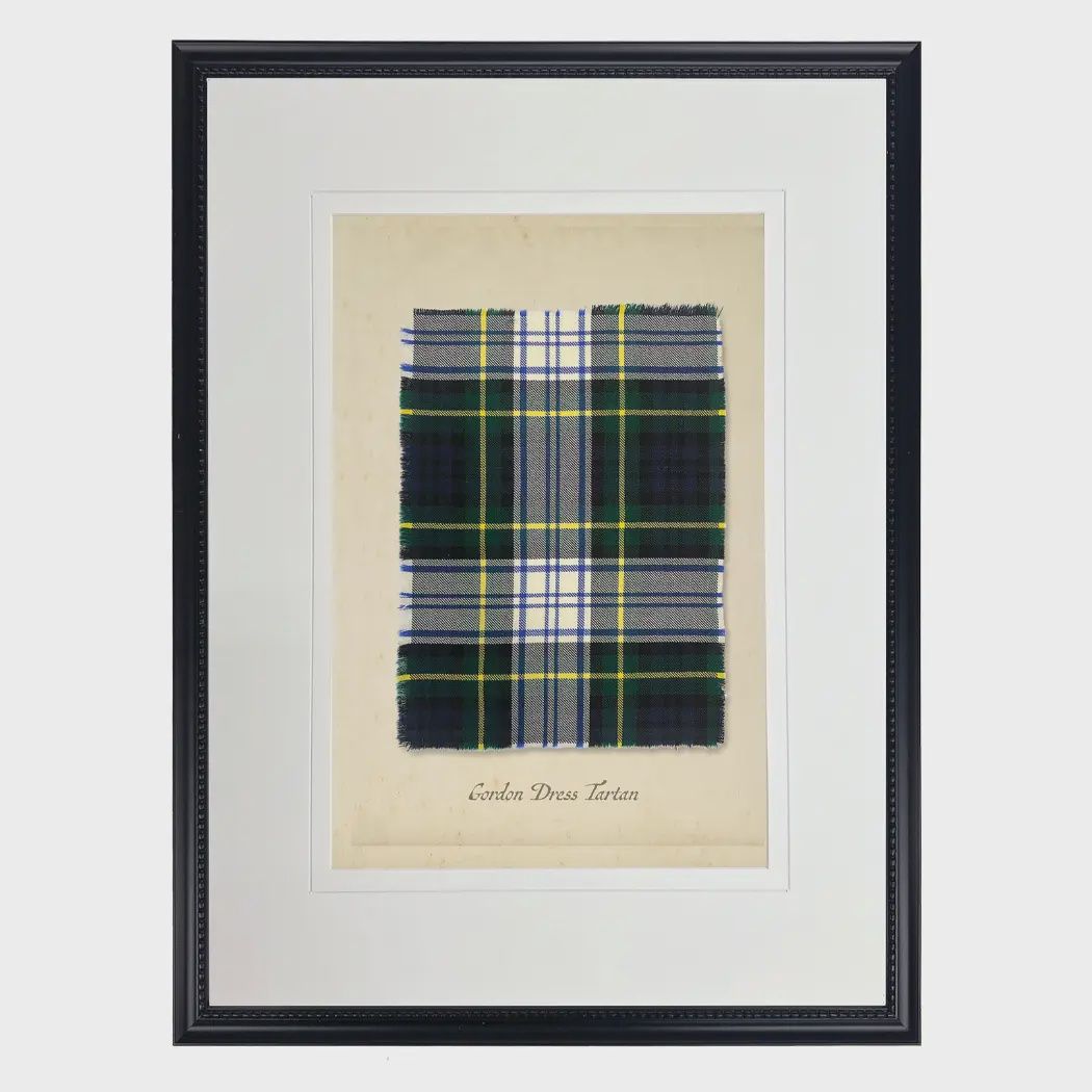 16 x 20 Gordon Dress Tartan Plaid Art