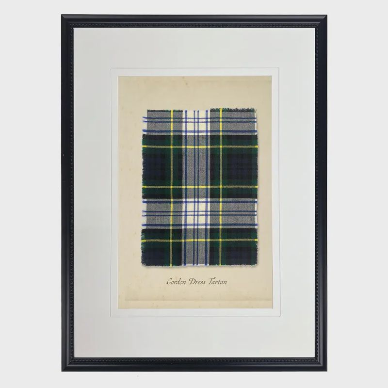 16 x 20 Gordon Dress Tartan Plaid Art