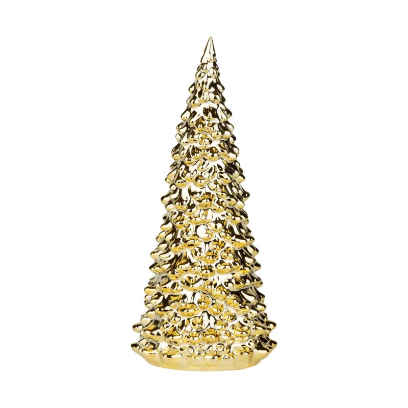 8 in Ceramic Gold Tree