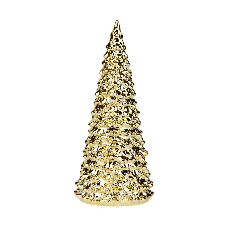 9.5.in Ceramic Gold Tree