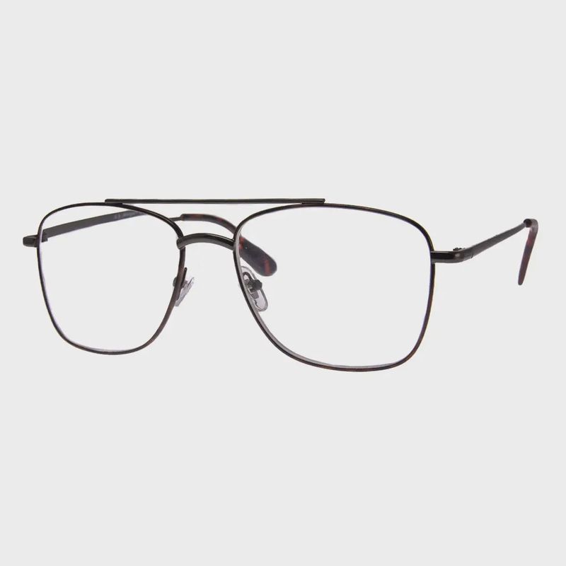 Master Plan Reading Glasses | Gunmetal