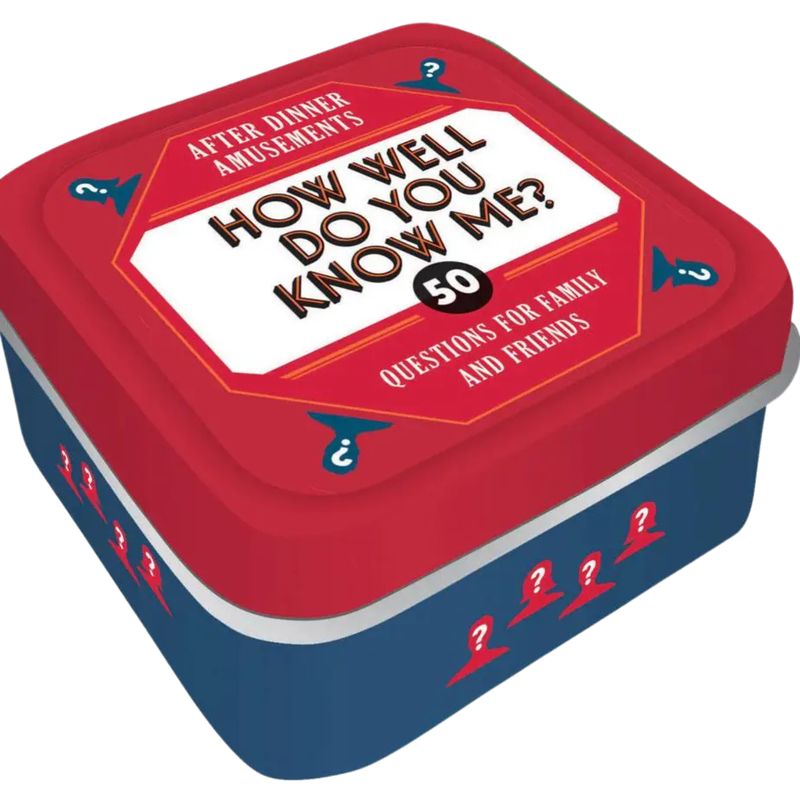 After Dinner Amusements | How Well Do You Know Me?