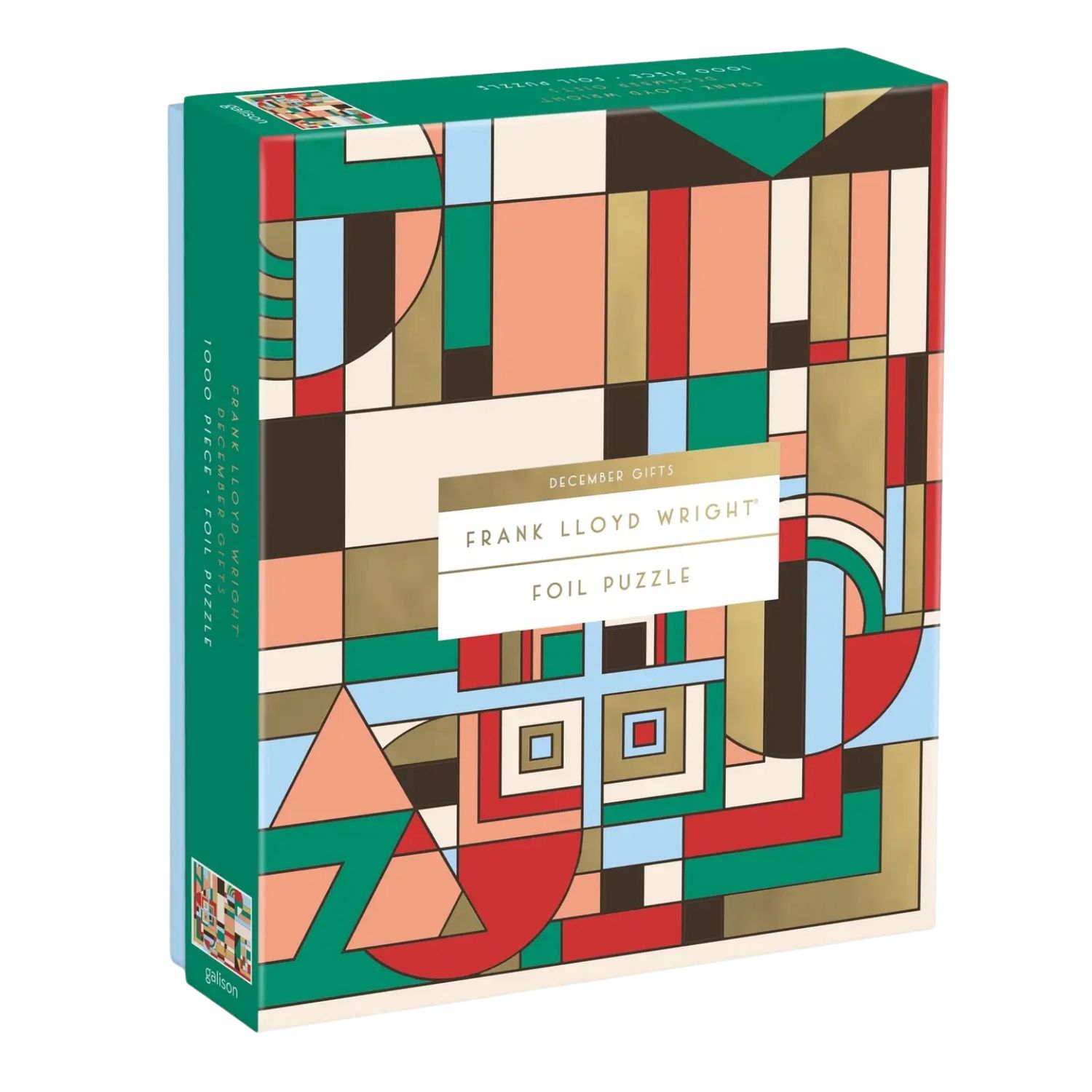 Frank Lloyd Wright December Gifts 1000 Piece Foil Puzzle