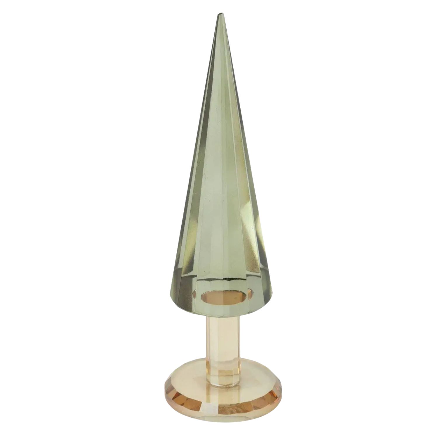 8in Cut Glass Tree