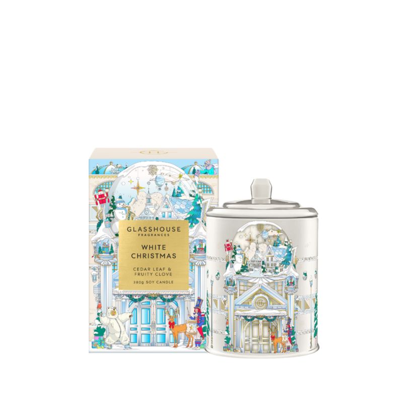 Glasshouse Candle | White Christmas 13.4 oz.