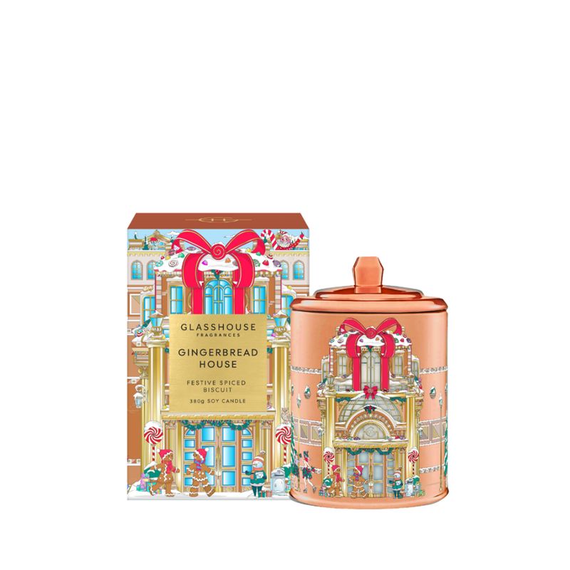 Glasshouse Candles | Gingerbread House | 13.4oz