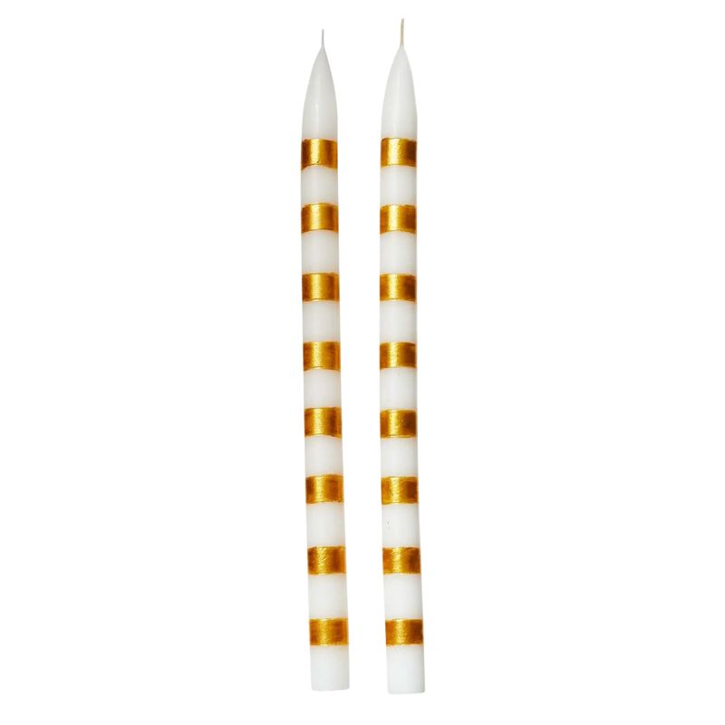 Everyday Gold Stripes Taper