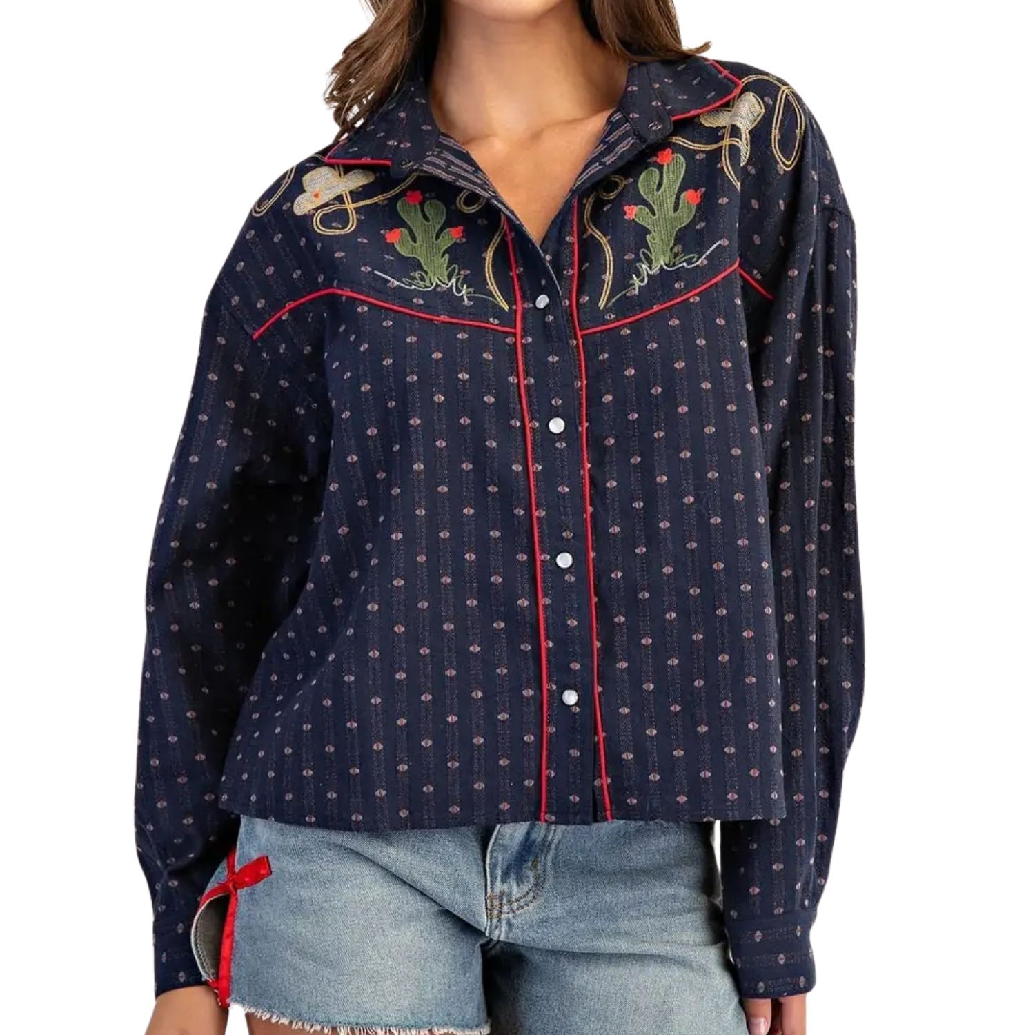 Western Embroidered Shirt