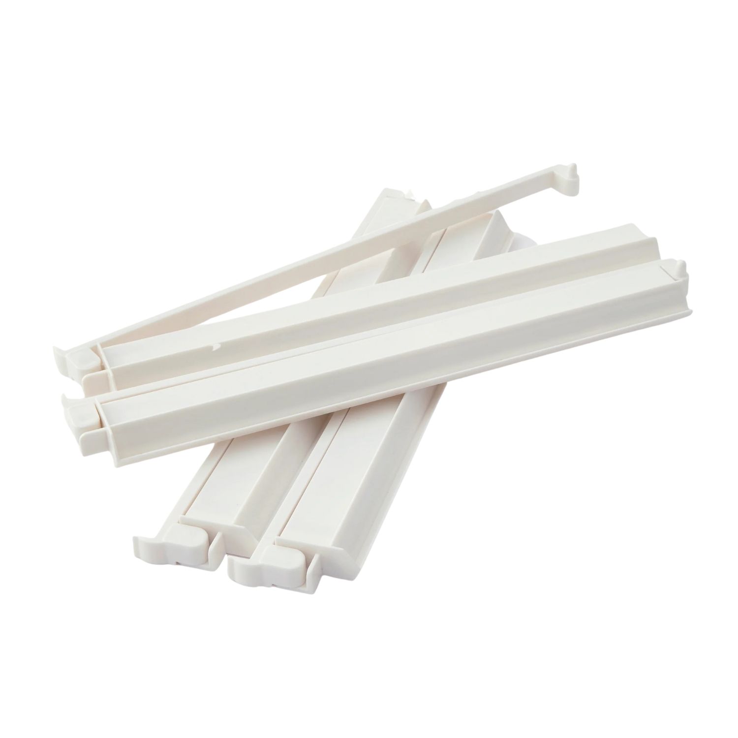 White Acrylic Rack &amp; Pusher Set