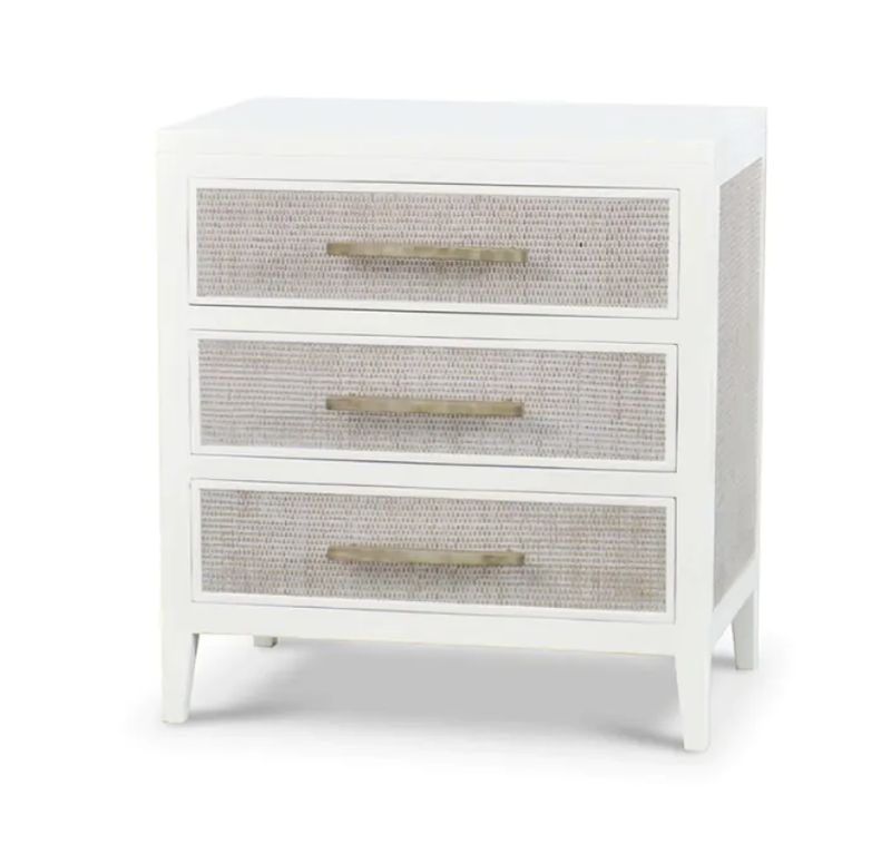 Stanley 3 Drawer Nightstand