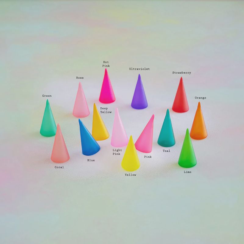 Frosted Cone Tree-14 Colors