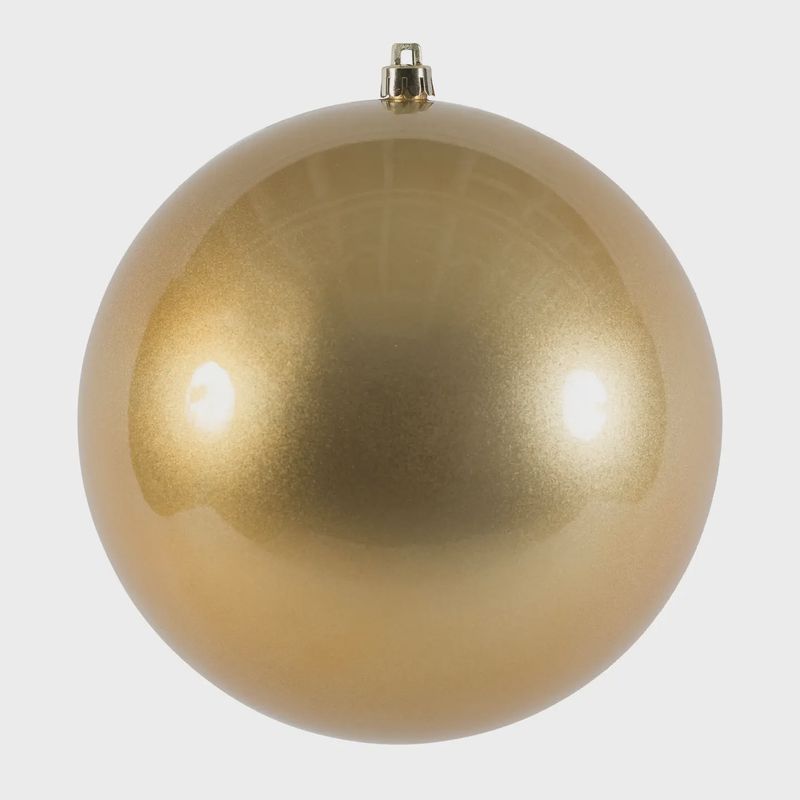 6&quot; Copper Gold Candy Ornament