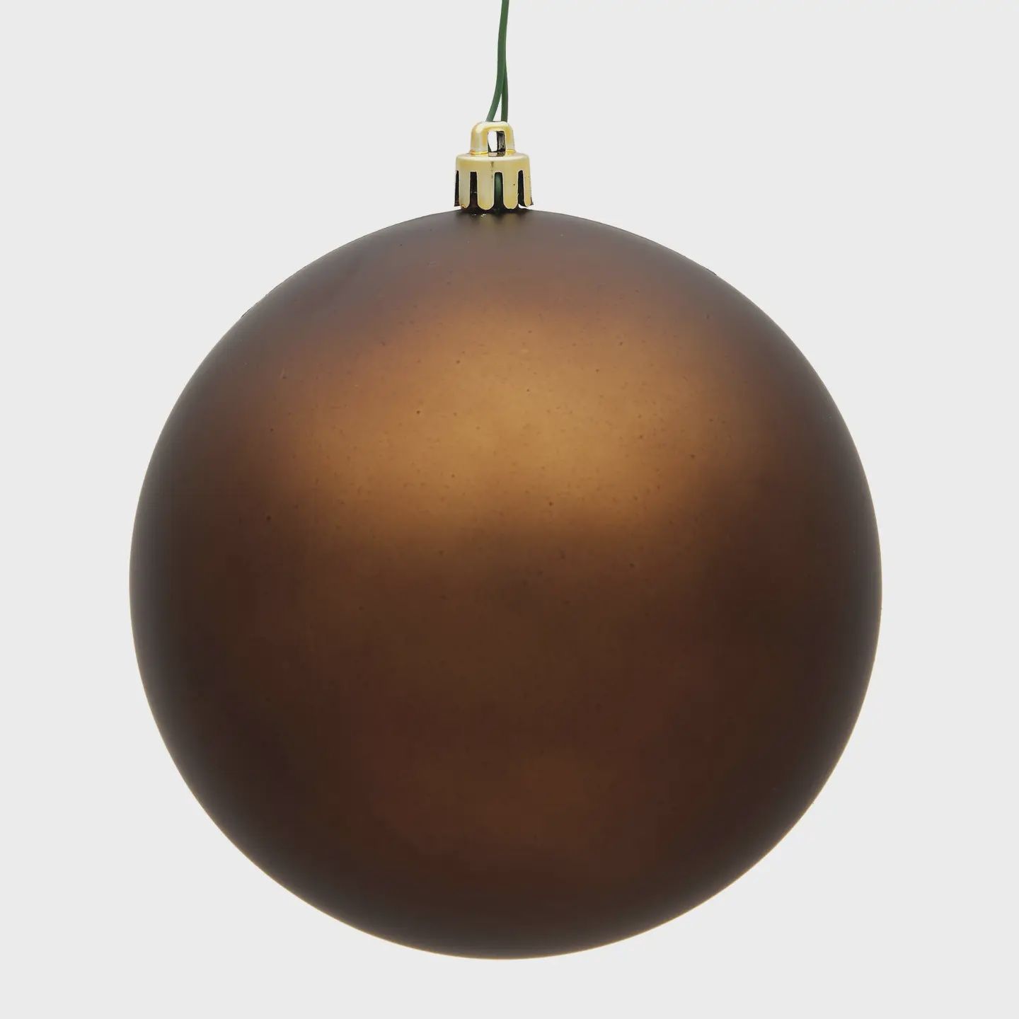 6&quot; Mocha Matte Ornament