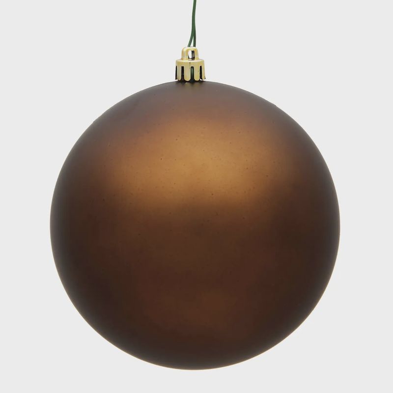 6&quot; Mocha Matte Ornament