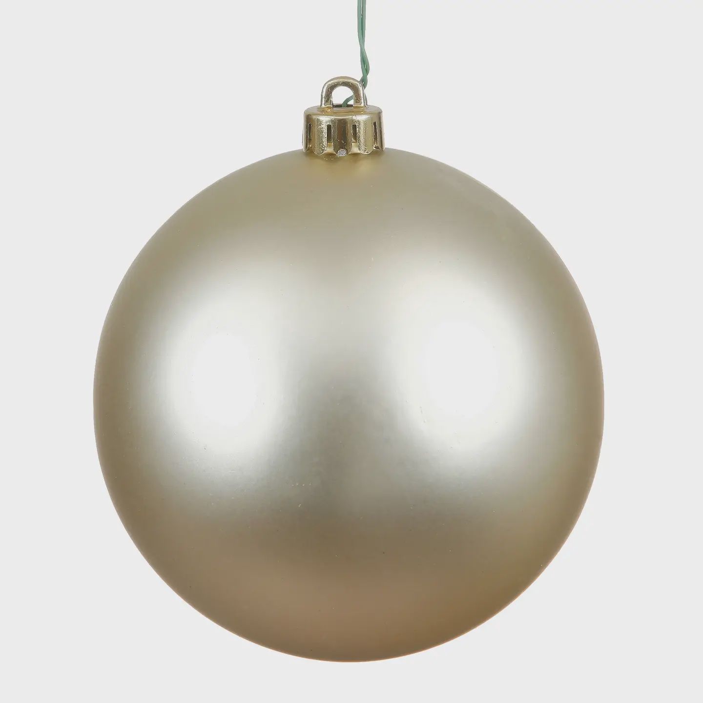 8&quot; Champagne Matte Ornament